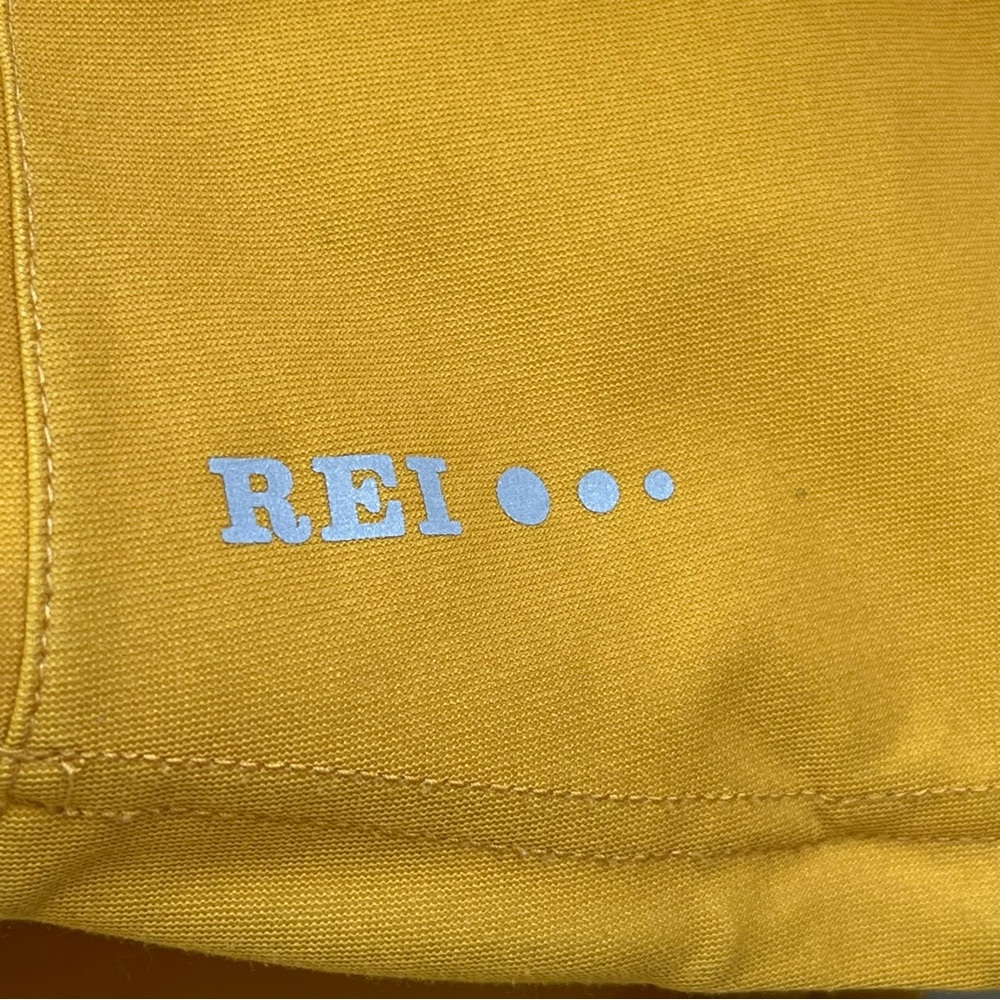 Rei Softshell Pullover Jacket Men Xlthumbholes Ye… - image 7